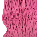Miu Miu Pink Nappa Leather 2Way Tote Bag