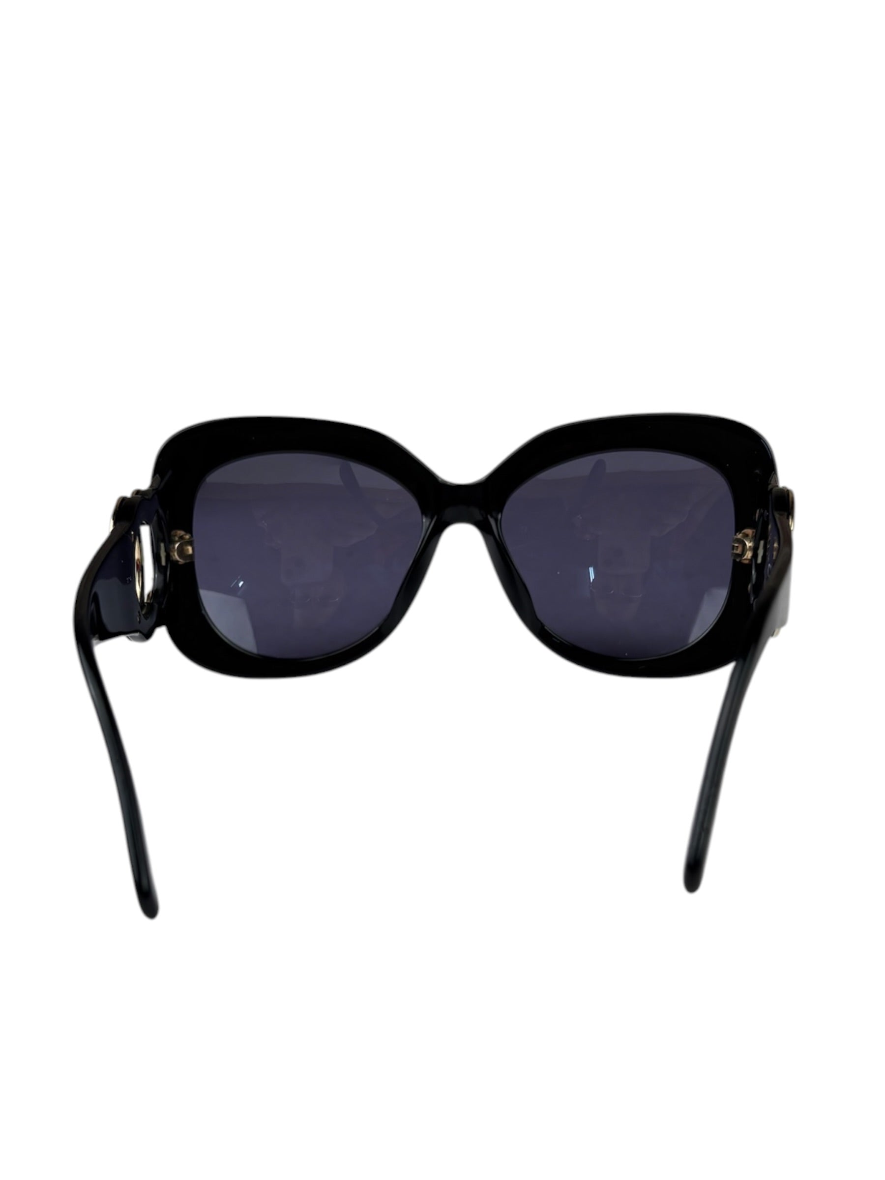 Chanel Black Oversized Sunglasses