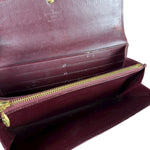 Louis Vuitton Monogram Vernis Long Wallet Amarante