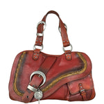 Christian Dior Vintage Gaucho Saddle Shoulder Bag