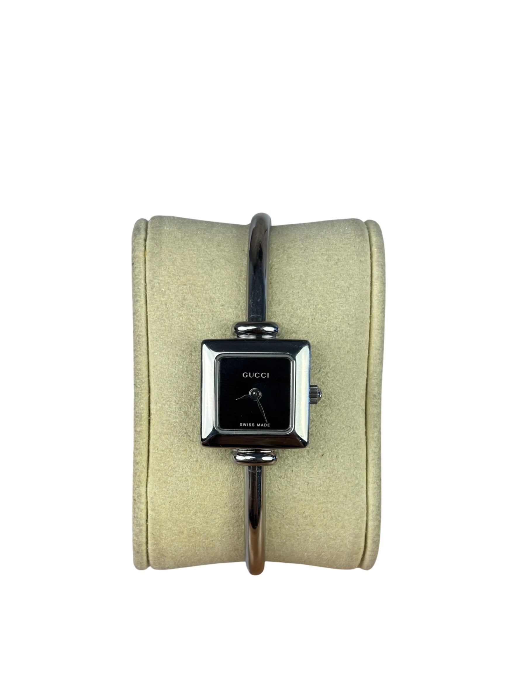 Gucci 1900L Black Square Dial Watch