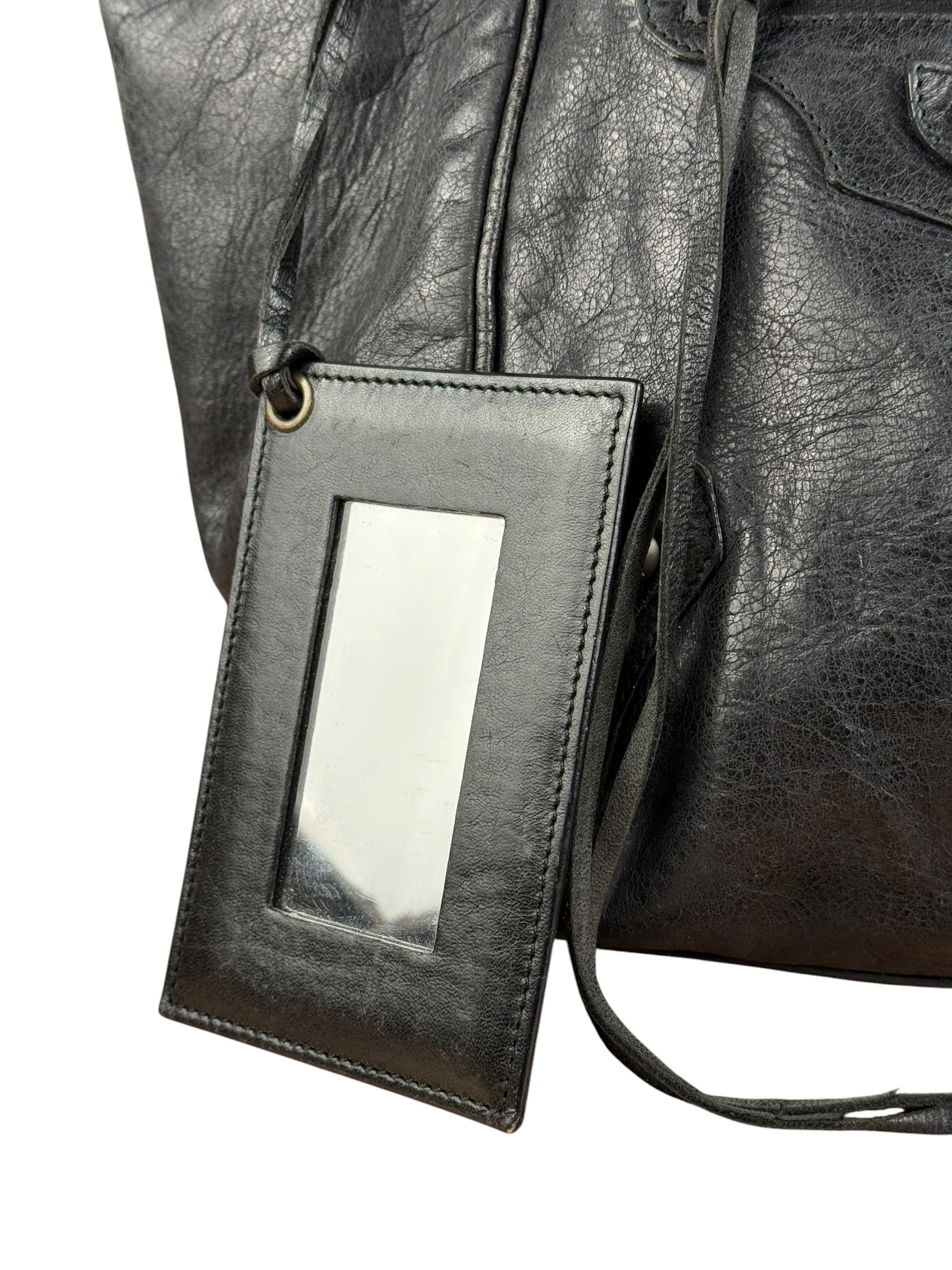 Balenciaga Dark Grey Sunday Le City Bag