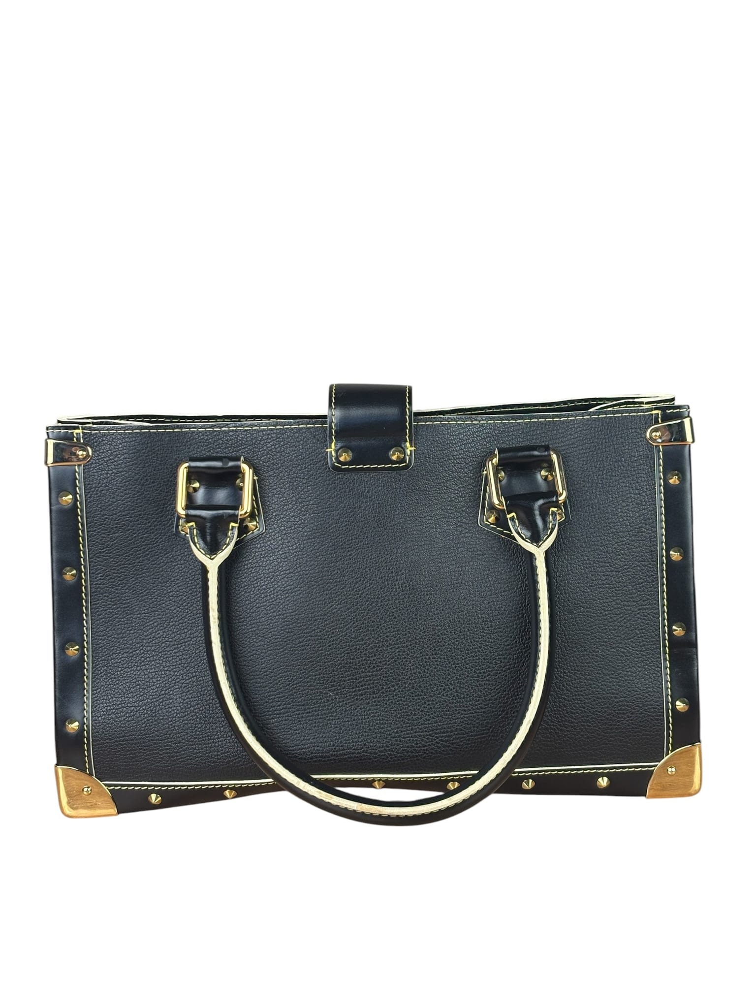 Louis Vuitton Black Goatskin Suhali Le Fabuleux Shoulder Bag