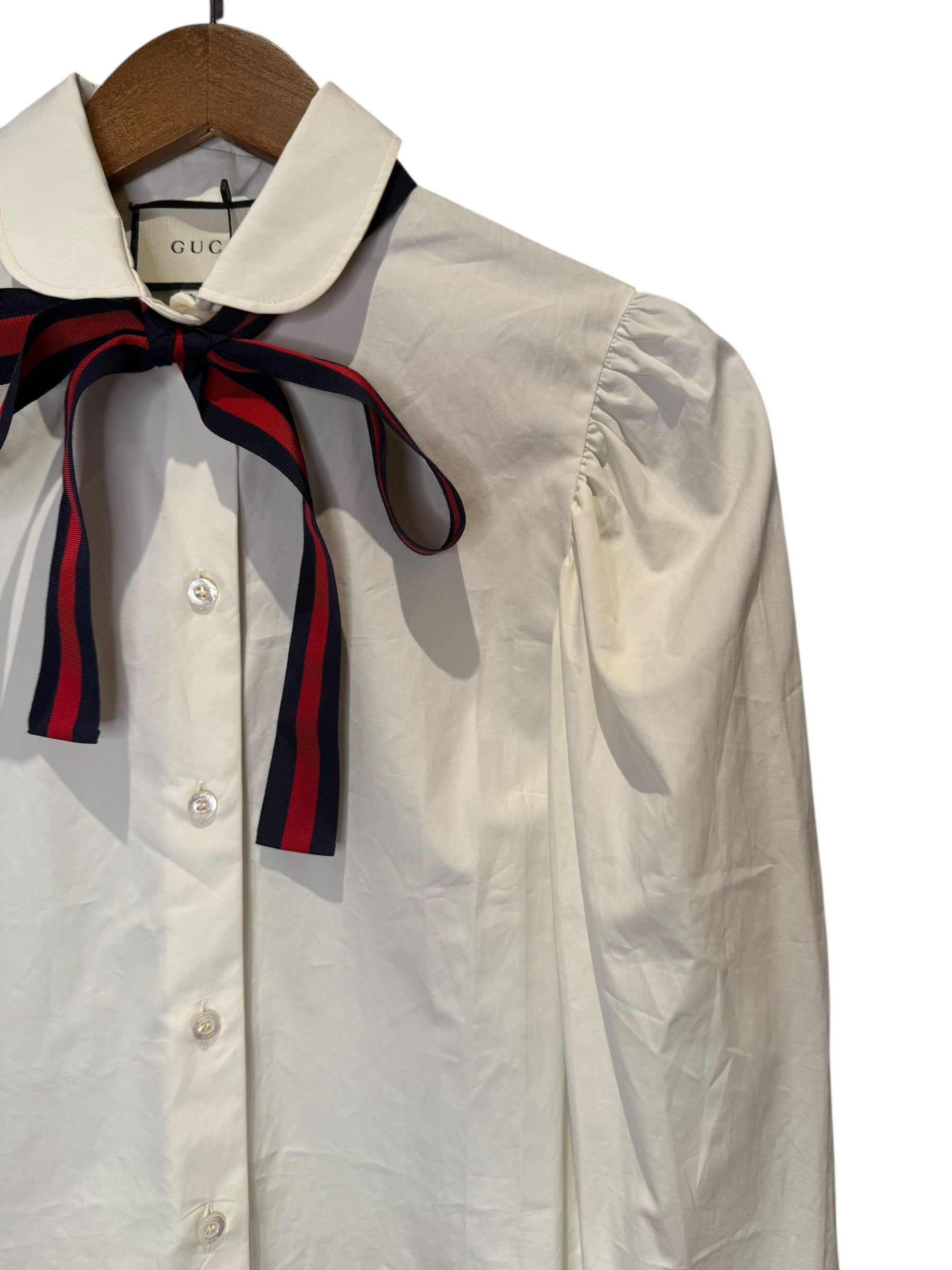 Gucci Bow Tie Button Up
