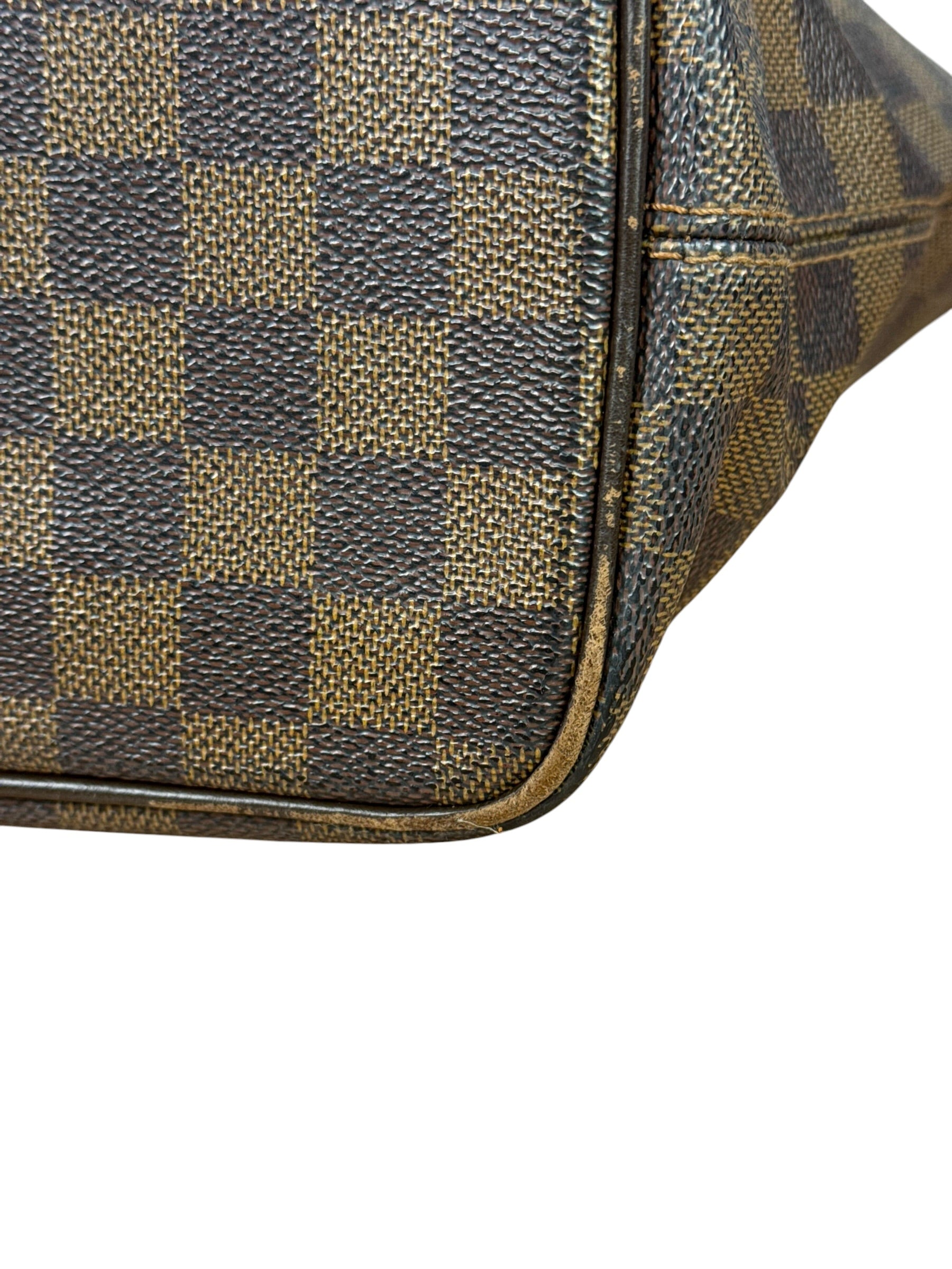 Louis Vuitton Damier Ebene Saleya Tote Bag MM