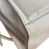 Balenciaga White Leather Neo Classic Le City Two-Way Bag