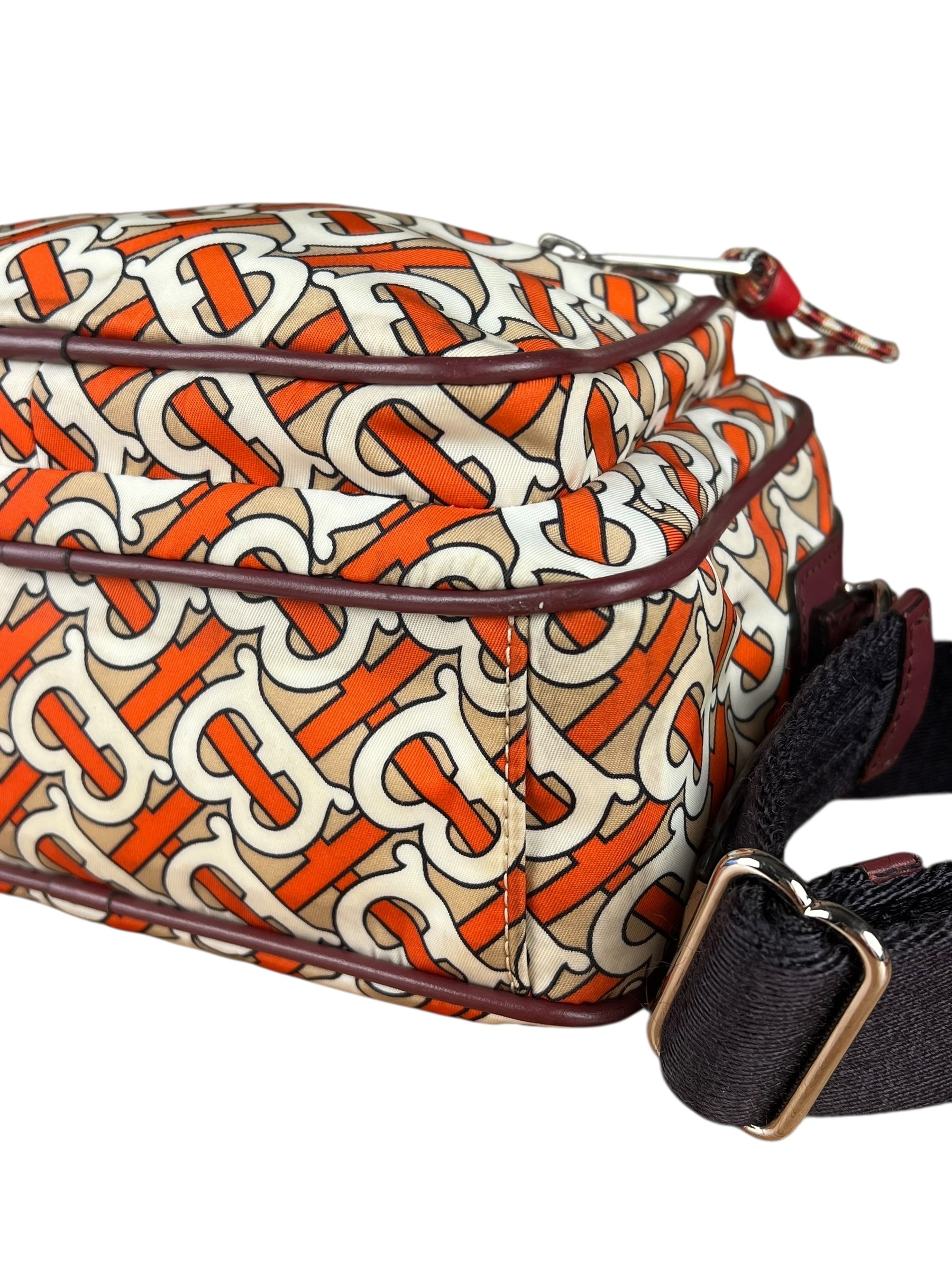 Burberry TB Monogram Nylon Crossbody Bag
