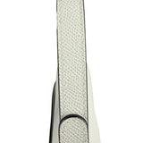 Christian Dior White Leather Saddle Hand Bag