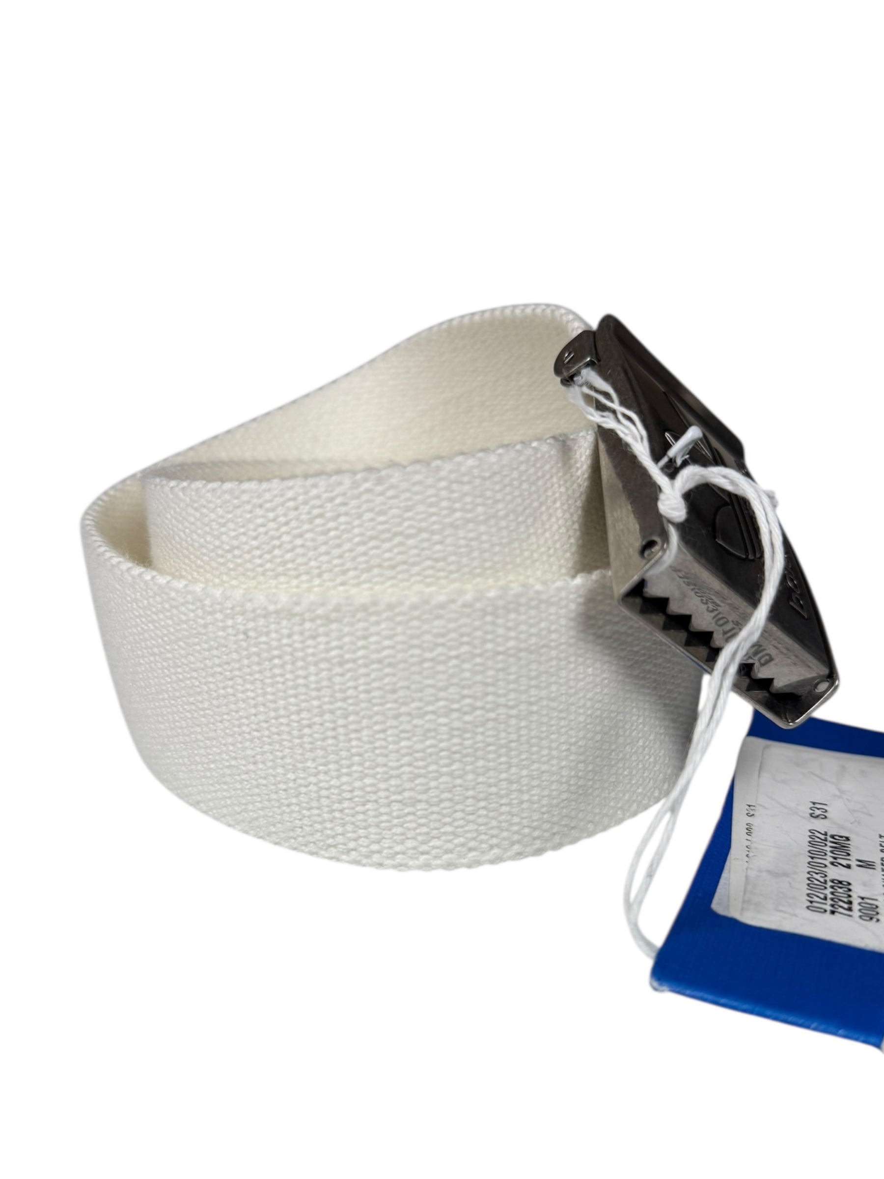Balenciaga X Adidas Canvas White Belt