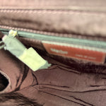 Metier Brown Leather Long Haul Toiletry Bag
