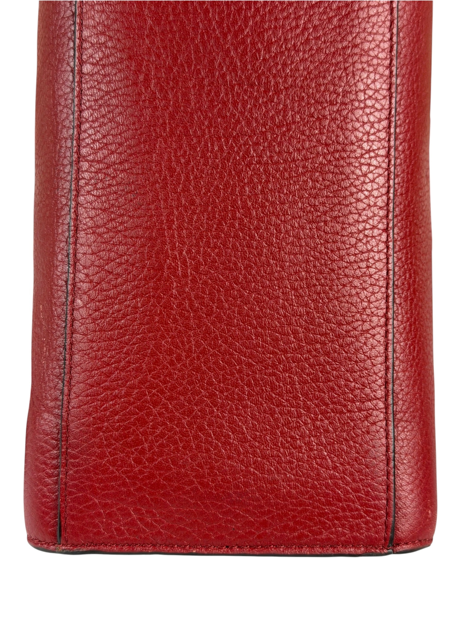 Coach Red Leather Mini Rowan Two-Way Bag