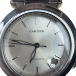 Cartier Pasha C Automatic Silver Stick Dial