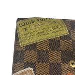 Louis Vuitton Damier Ebene Trunk & Labels Small Ring Agenda Cover