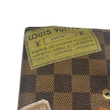Louis Vuitton Damier Ebene Trunk & Labels Small Ring Agenda Cover