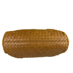 Bottega Veneta Tan Brown Intrecciato Shoulder Bag