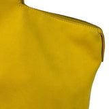 Fendi Yellow Leather Shoulder Bag