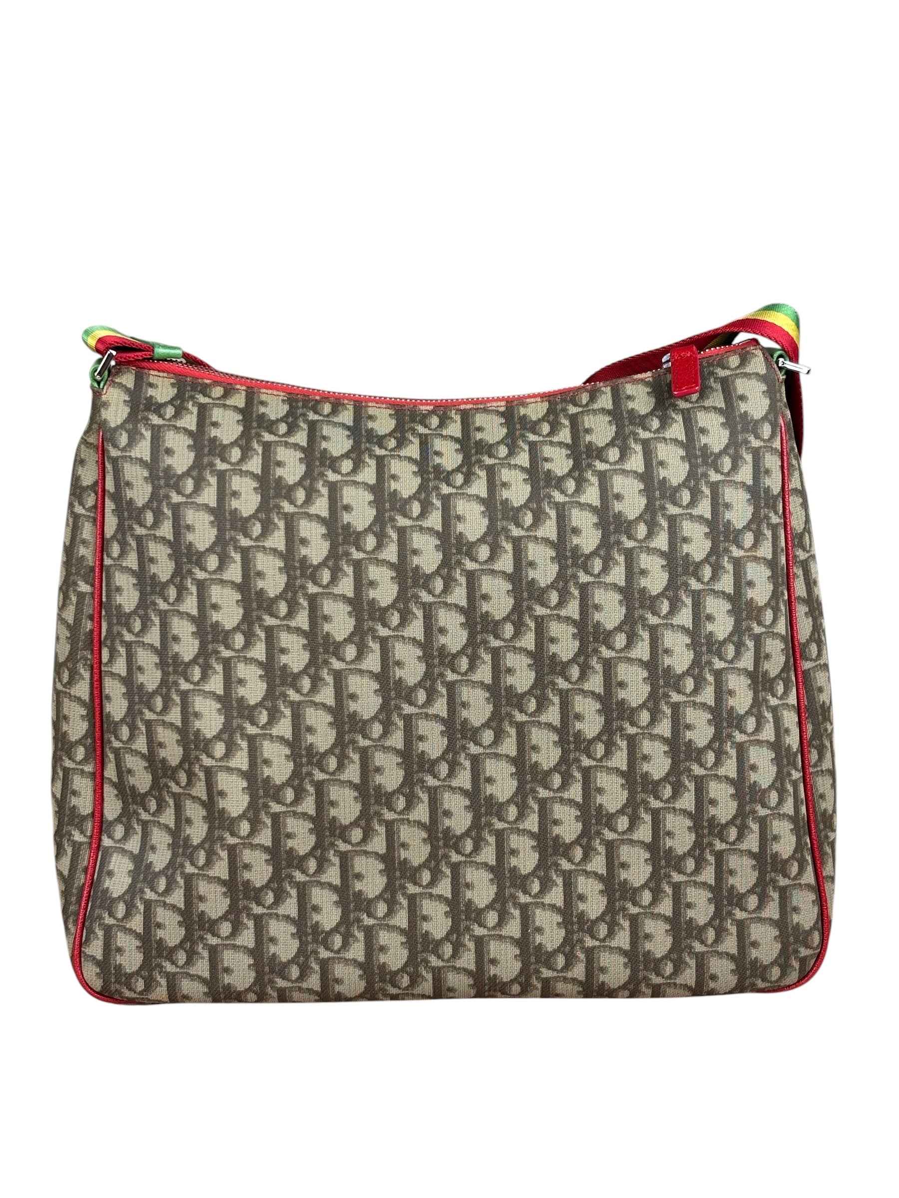 Christian Dior Vintage Rasta Trotter Crossbody Bag