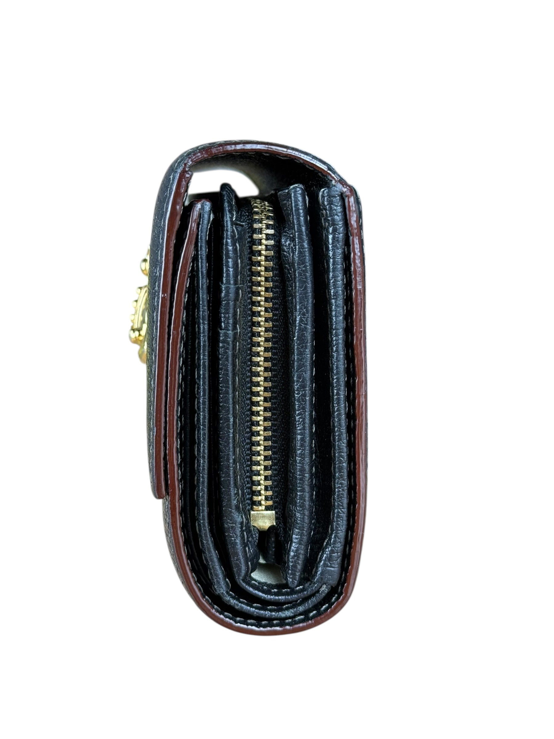 Vivienne Westwood Leather Orb Emblem Wallet