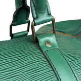 Louis Vuitton Vintage Borneo Green Epi Keepall Bag