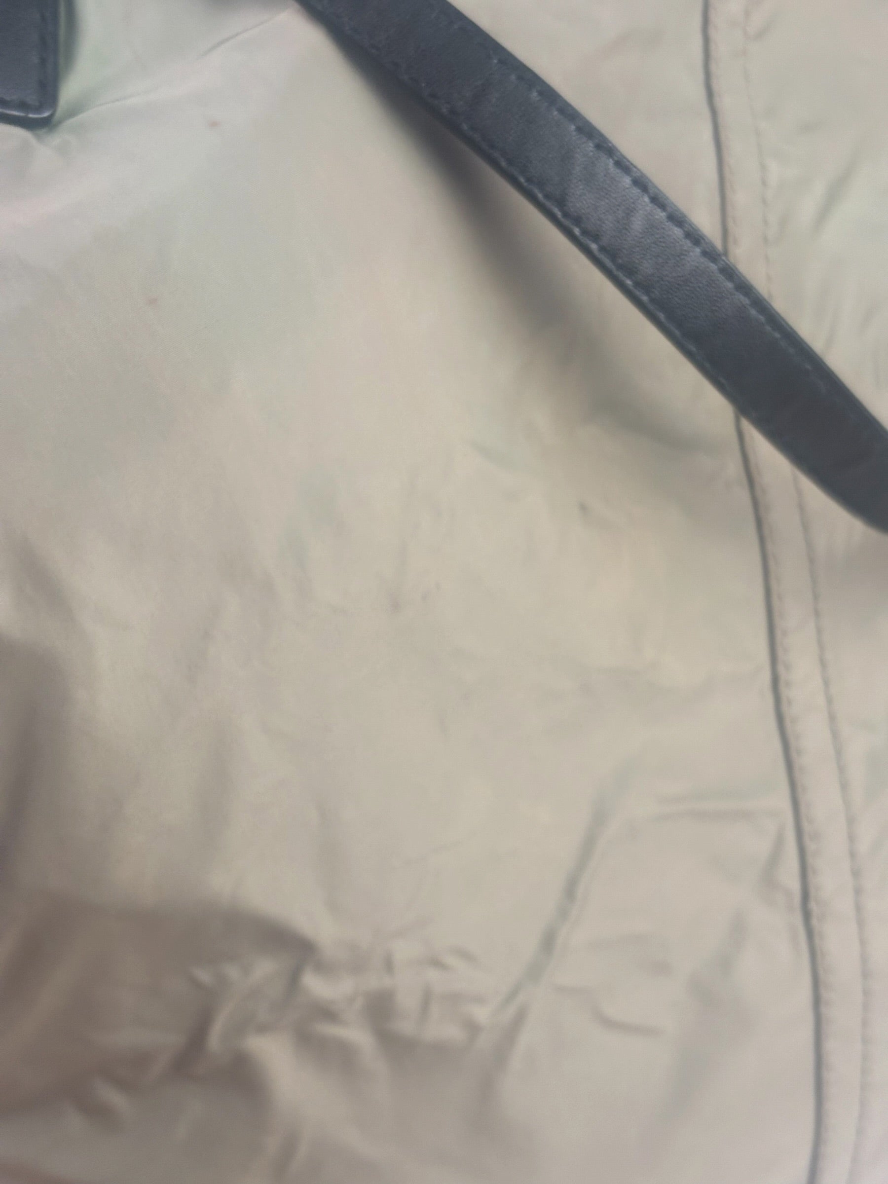 Burberry Geen Nylon/Leather Trim Buckleigh Tote Bag