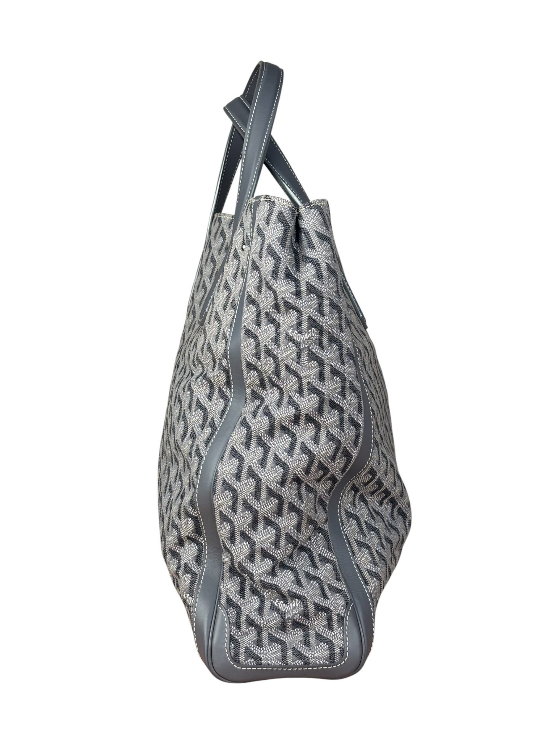 Goyard Grey Canvas Voltaire 2Way Tote