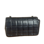 Chanel Black Lambskin Mini Chocolate Bar Flap Bag 2005