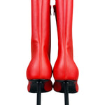 Balenciaga Red Anatomic Bootie