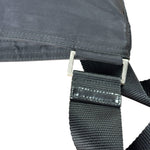 Prada Black Vela Nylon Flat Crossbody Bag