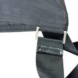 Prada Black Vela Nylon Flat Crossbody Bag