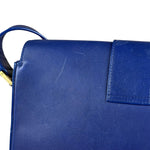 Saint Laurent Chyc Royal Blue Leather Crossbody
