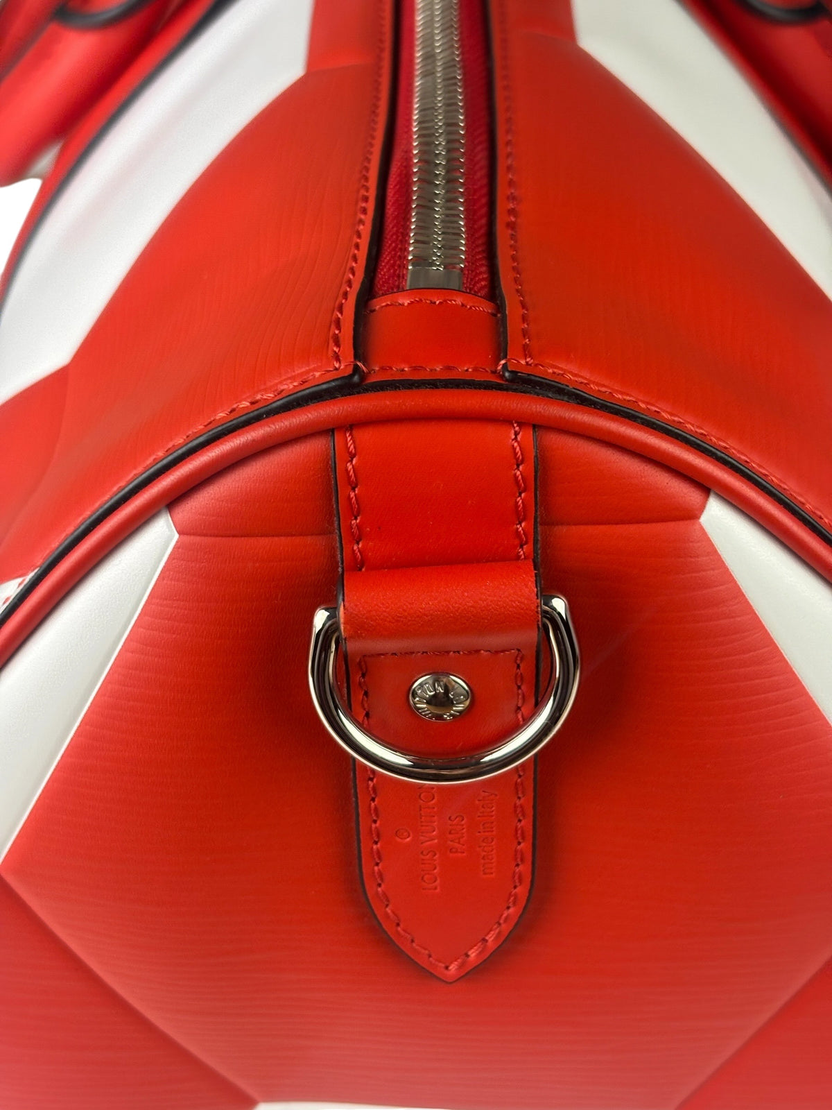 Louis Vuitton x FIFA World Cup Red Keepall Bandouliere 50