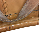Chloe Caramel Tan Leather Paraty Medium Two-Way Bag