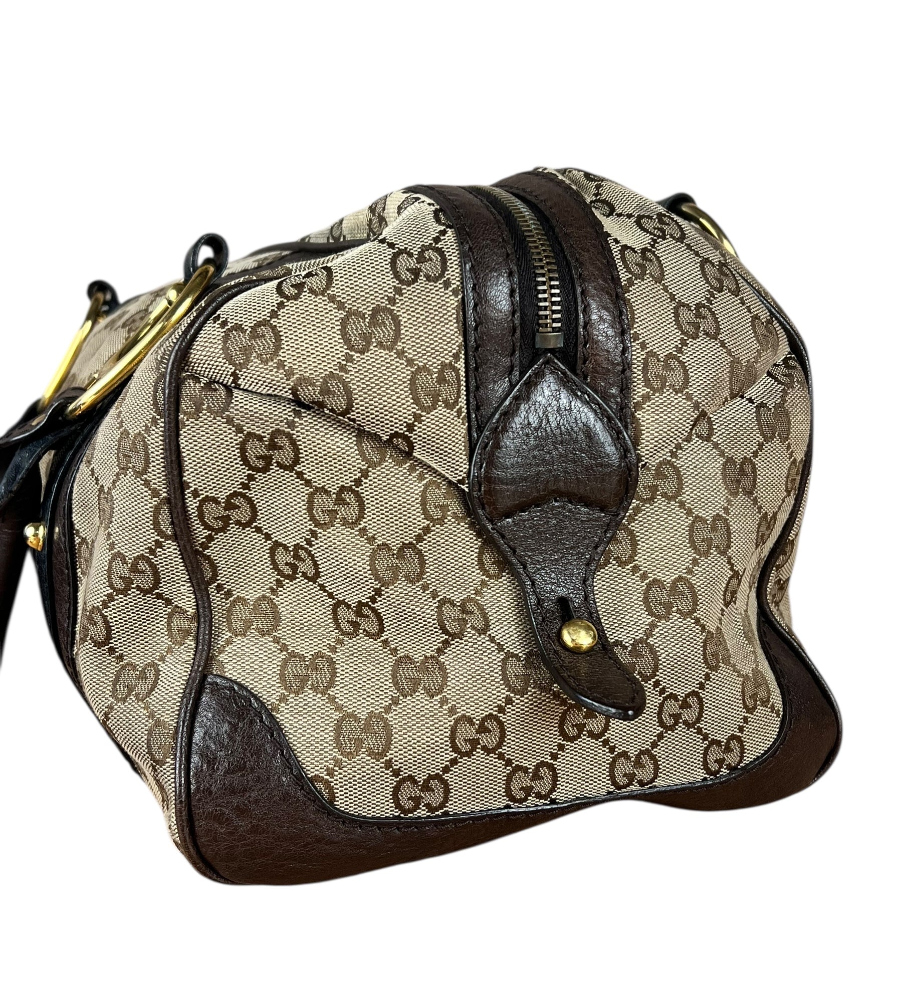 Gucci Babouska Interlocking Boston Bag