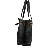 Chanel Black Caviar CC Drawstring Tote Bag 2002