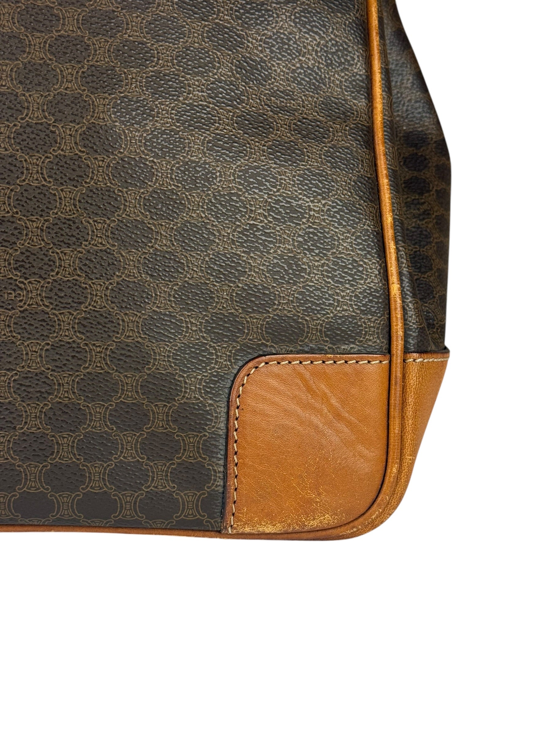 Celine Vintage Macadam Travel Bag