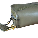YSL Vintage Grey Leather Travel Pouch
