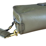 YSL Vintage Grey Leather Travel Pouch