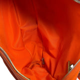 Chanel Orange Quilted Nylon Classic Jersey Camera Bag 2012