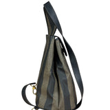 Fendi Vintage Pequin Stripped Sling Bag