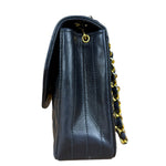 Chanel CC Black Classic Flap Bag 1988