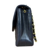 Chanel CC Black Classic Flap Bag 1988