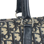Christian Dior Vintage Trotter Oblique Bowling Mini Boston Hand Bag