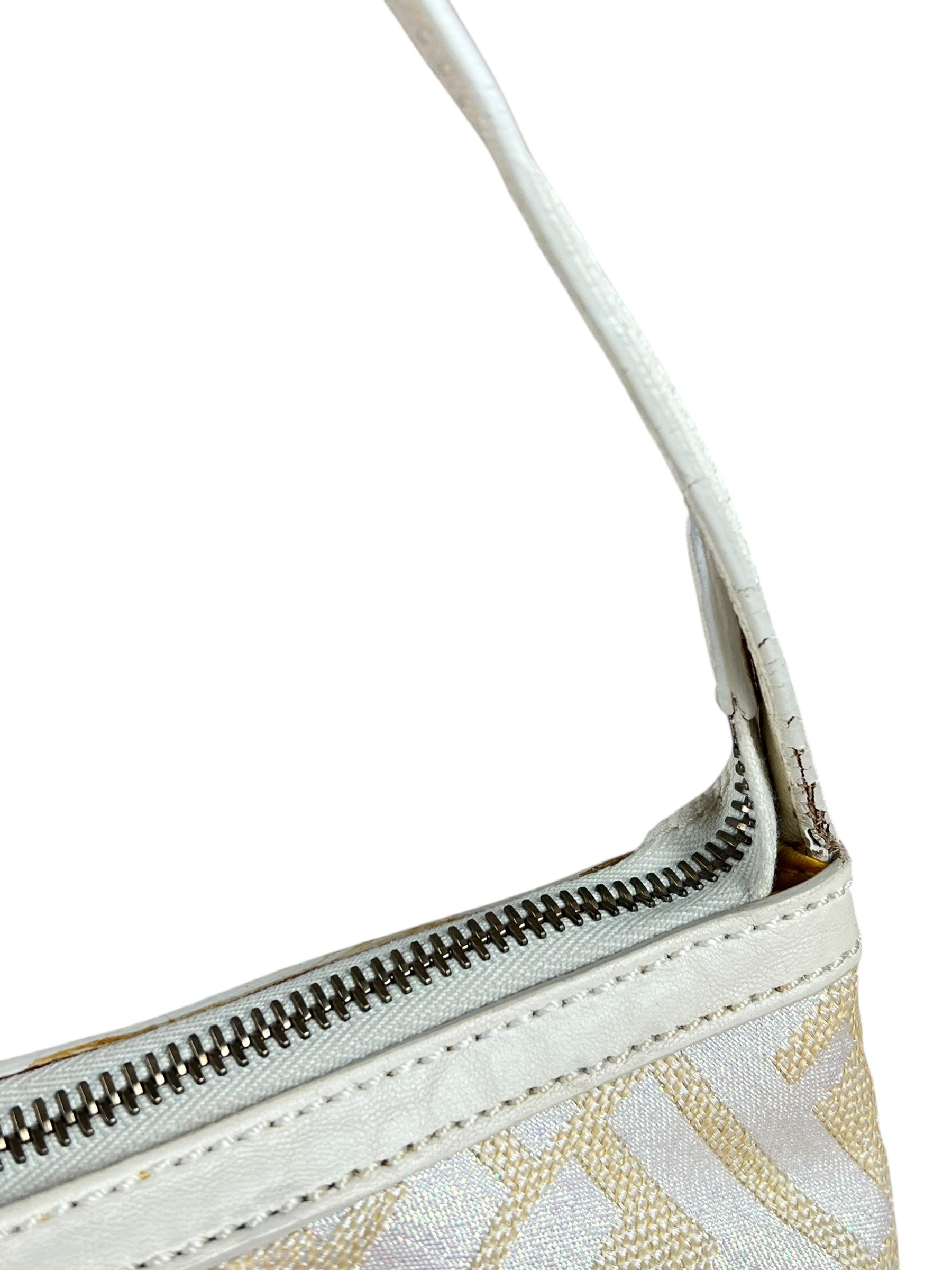 Fendi Sparkle Zucca Pochette Shoulder Bag