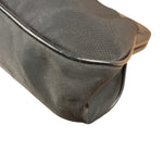 Prada Black Tessuto Nylon Leather Trim Liss-Lock Coin Bag