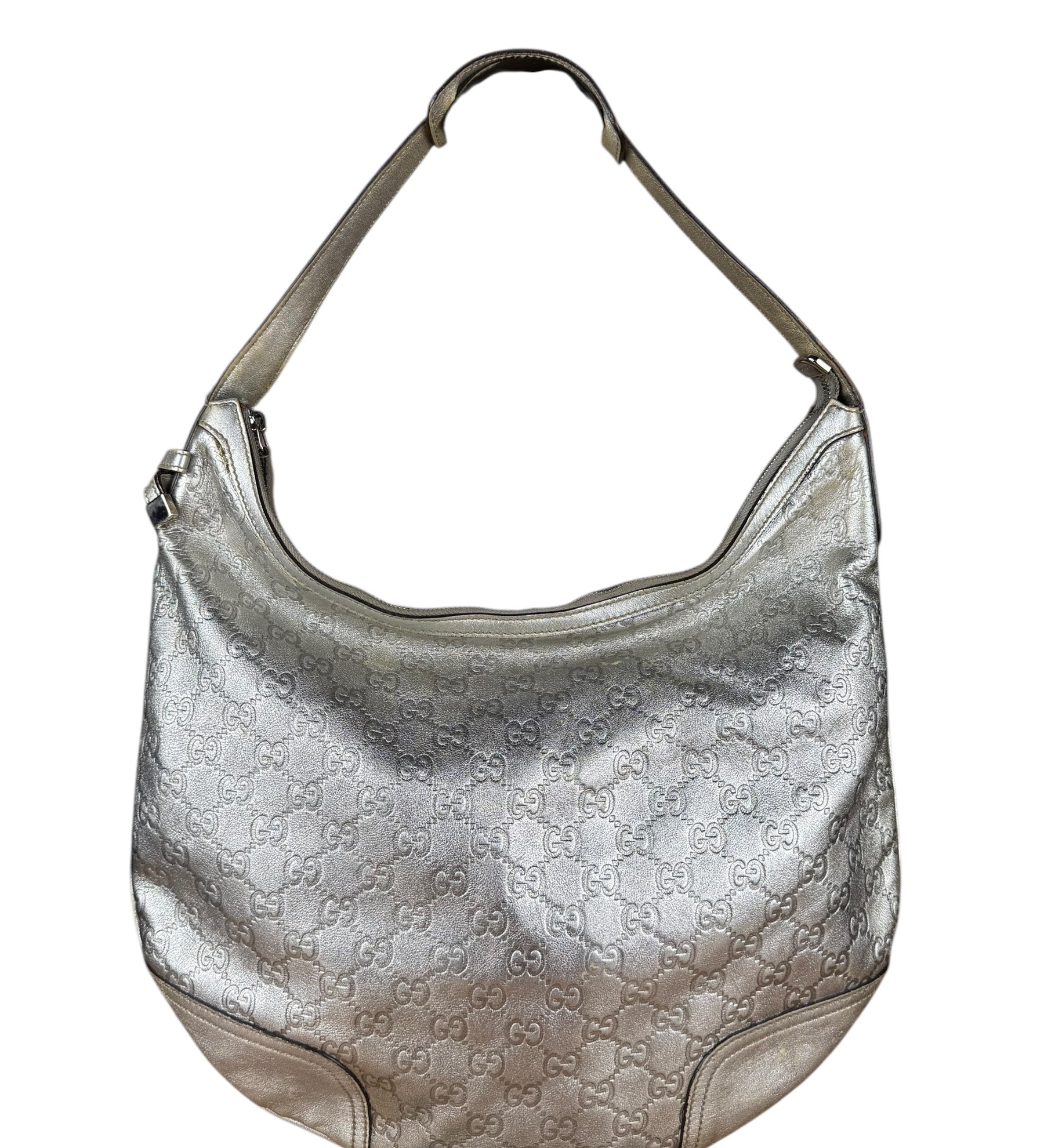 Gucci Metallic GG Princy Hobo