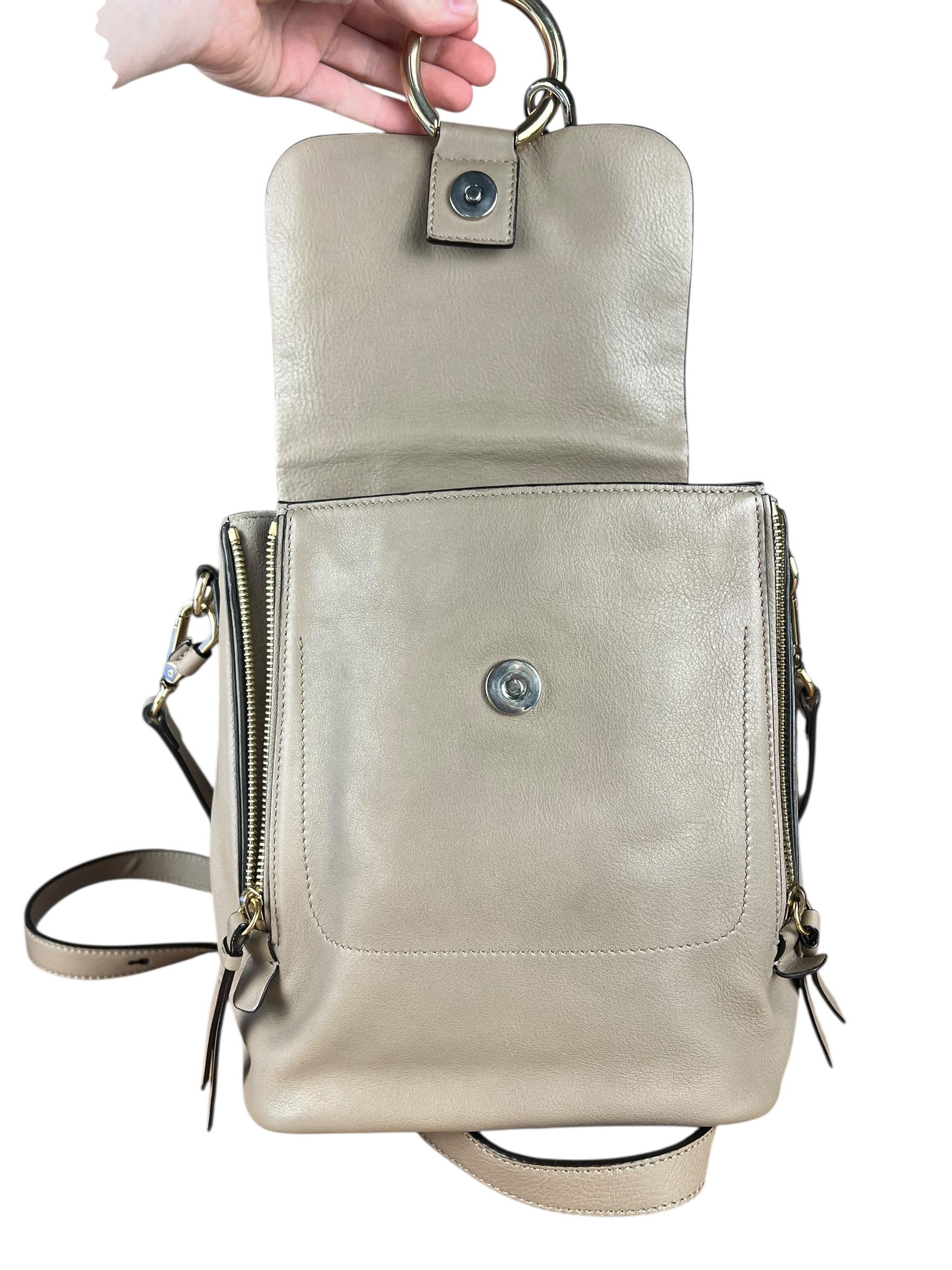 Chloe Faye Leather/Suede Backpack