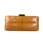 Fendi Zucchino Mamma Baguette Shoulder Bag