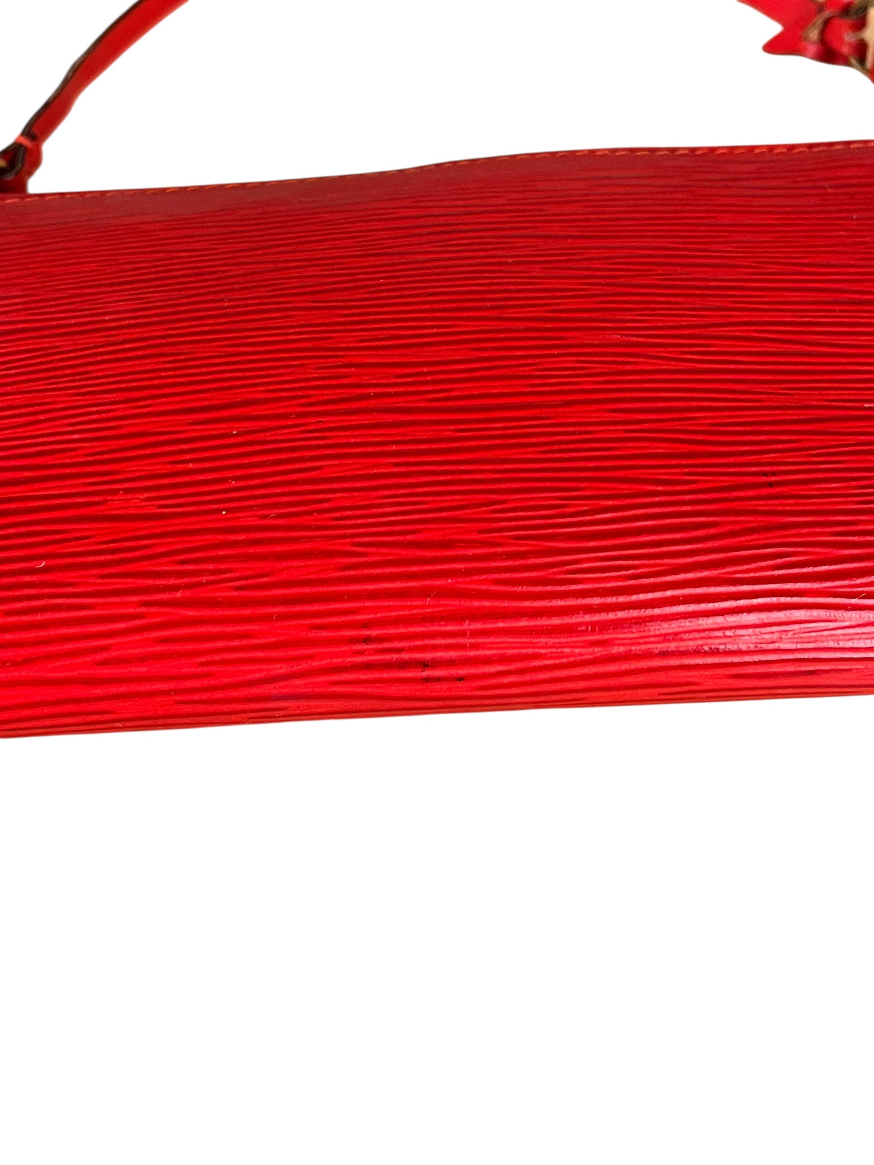 Louis Vuitton Red Epi Pochette