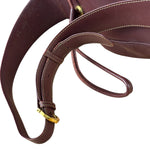 Cartier Vintage Burgundy Leather Must De Cartier Bucket Bag