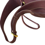 Cartier Vintage Burgundy Leather Must De Cartier Bucket Bag